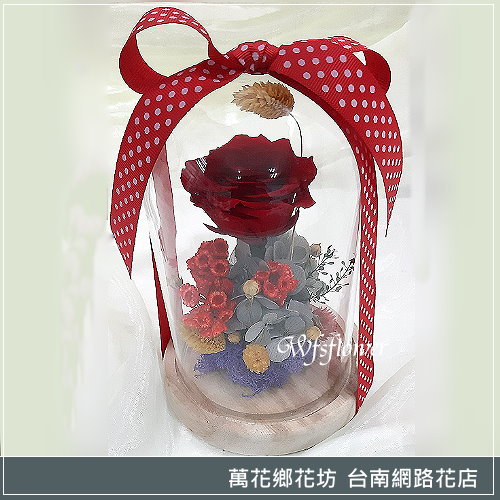 進口永生玫瑰 情人節花束