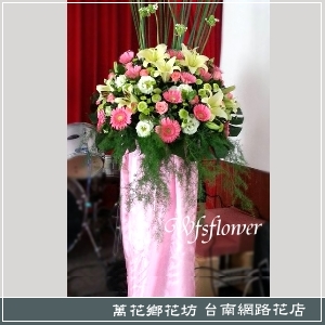 優雅型花柱一對